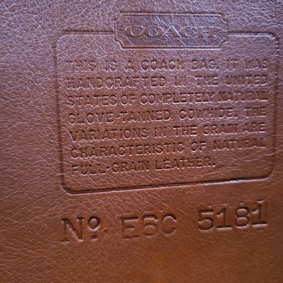 Vintage Coach Messenger Bag - Picture 4 of 11